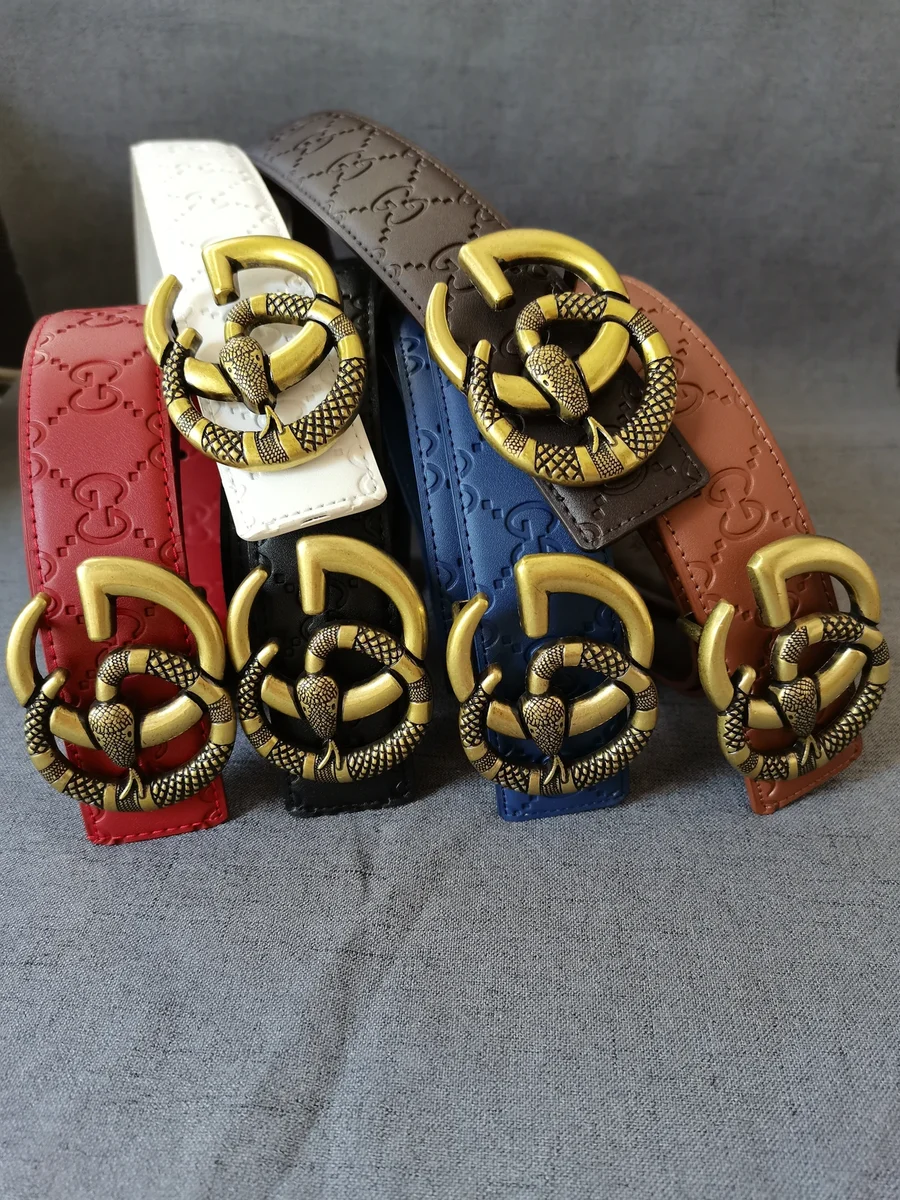 Gucci snake-wrapped GG buckle belt · CKS