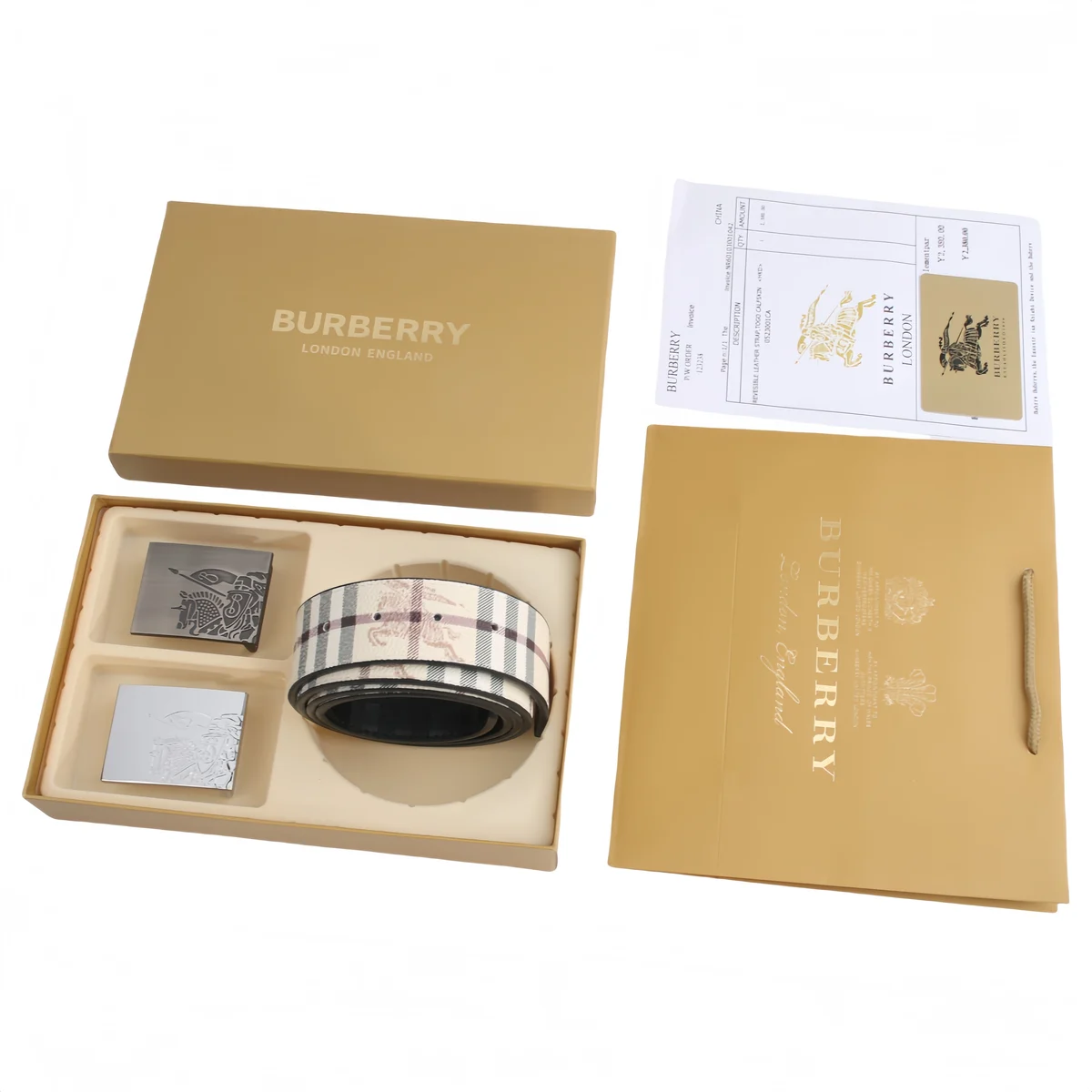 Burberry Belt gift set 41930 · CKS