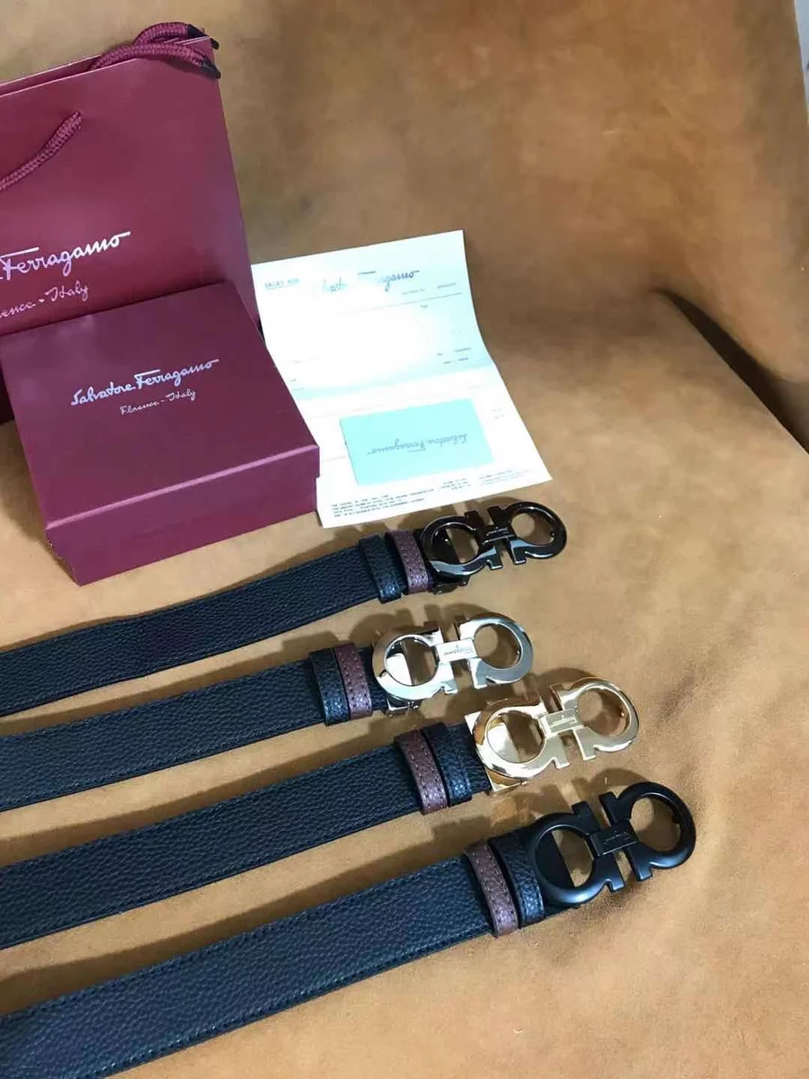 Salvatore Ferragamo Conjunto de cinturón 345B6C98 · CKS