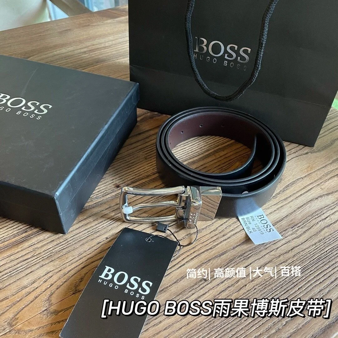 Hugo Boss Conjunto de cinturón 3848F798 · CKS