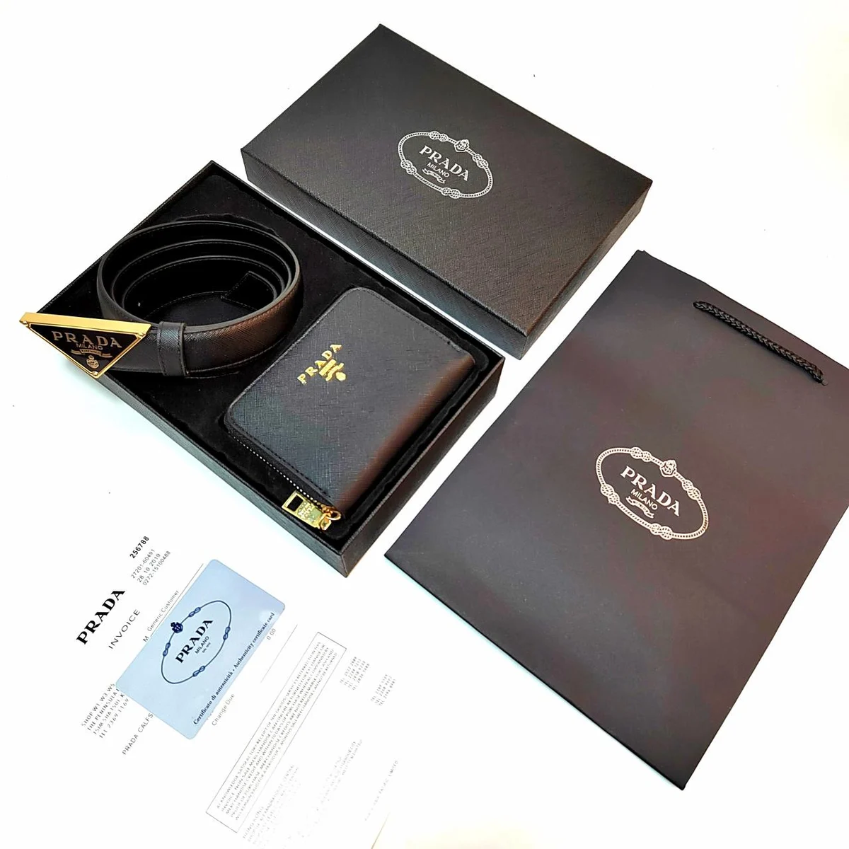 Prada Conjunto de cinturón 2535 · CKS