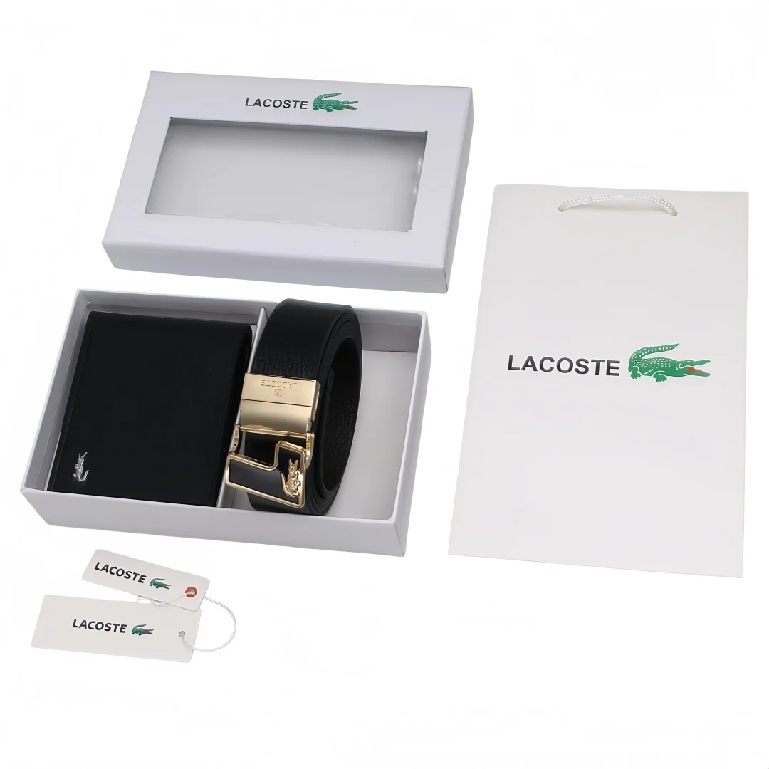Lacoste Belt gift set 45230 · CKS