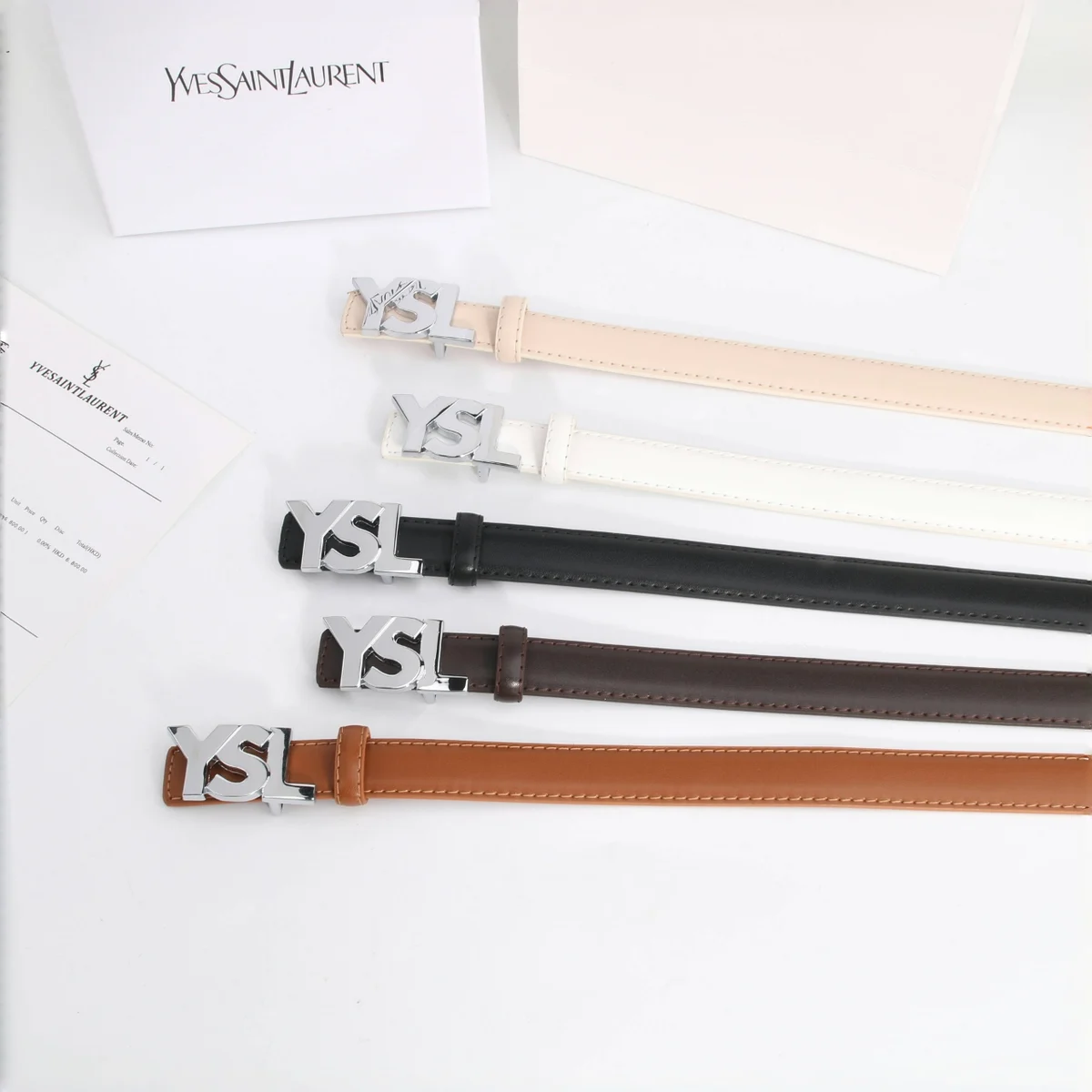 Saint Laurent Cinturón 37510 · CKS