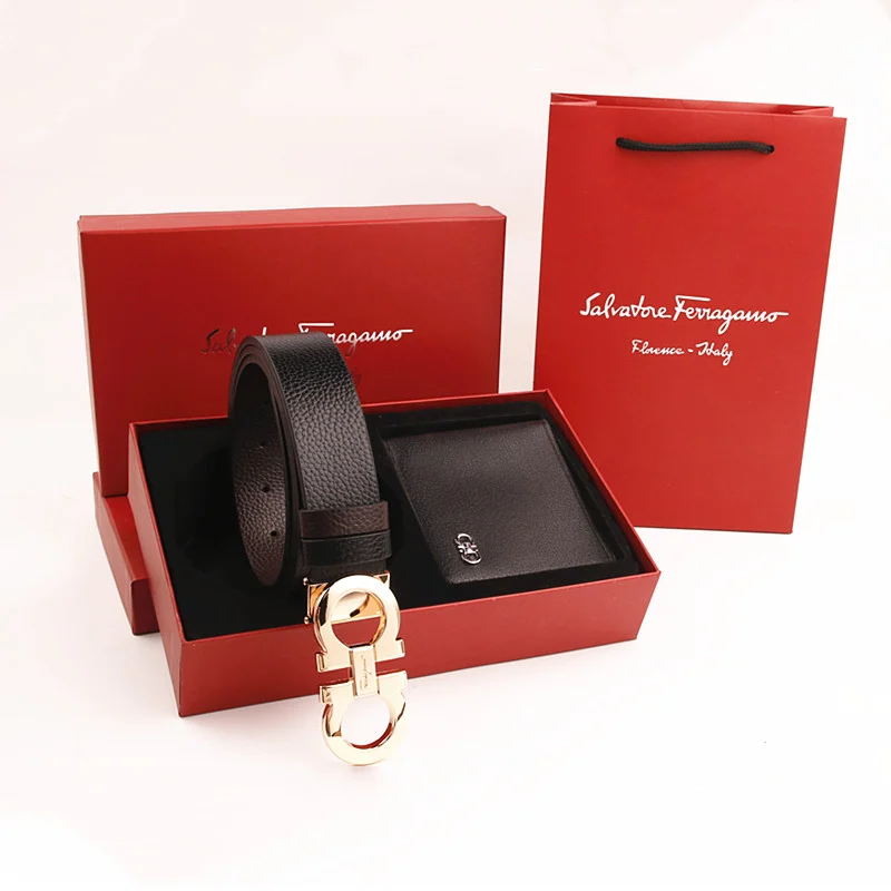 Salvatore Ferragamo Conjunto de cinturón 2135 · CKS