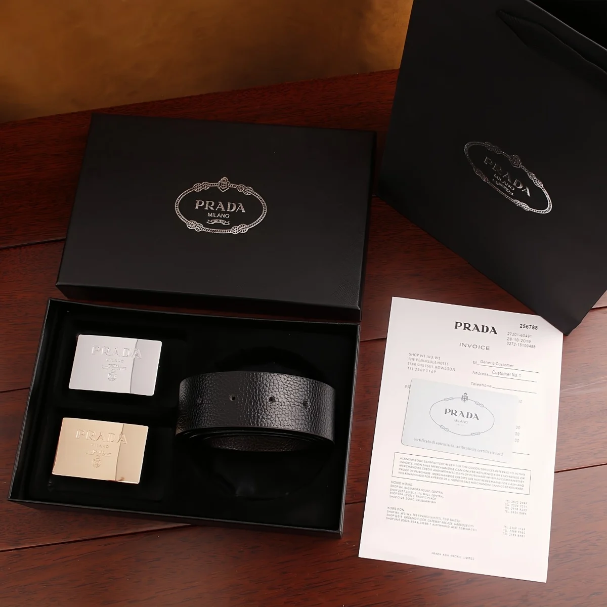 Prada Conjunto de cinturón 24329 · CKS