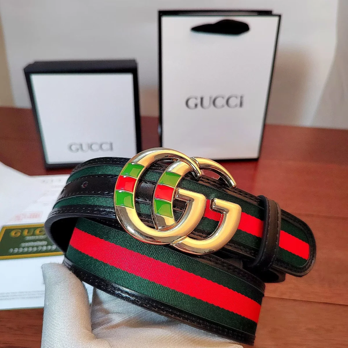 Gucci Conjunto de cinturón 3323 · CKS