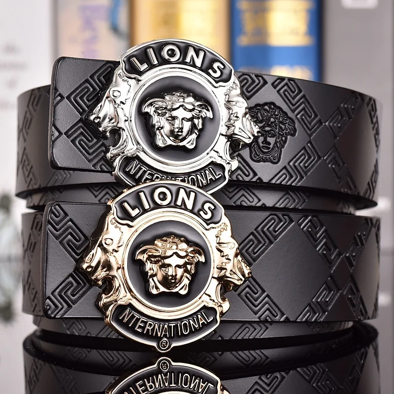 Lion head buckle belt 3.8 cm · HMA