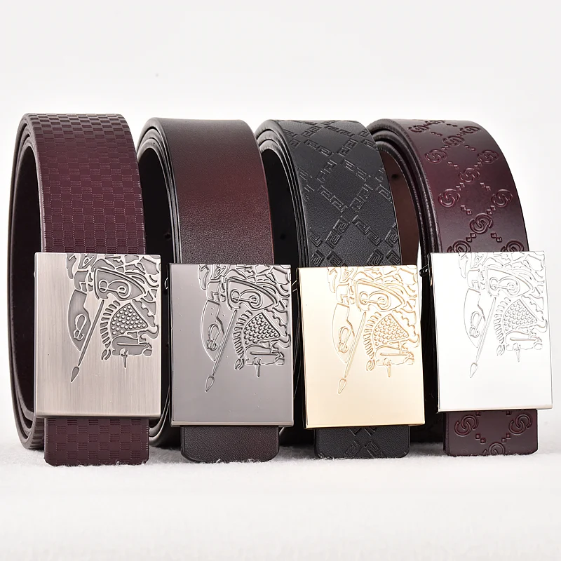 Cinturón hebilla con estampado 3.8 cm · HMA