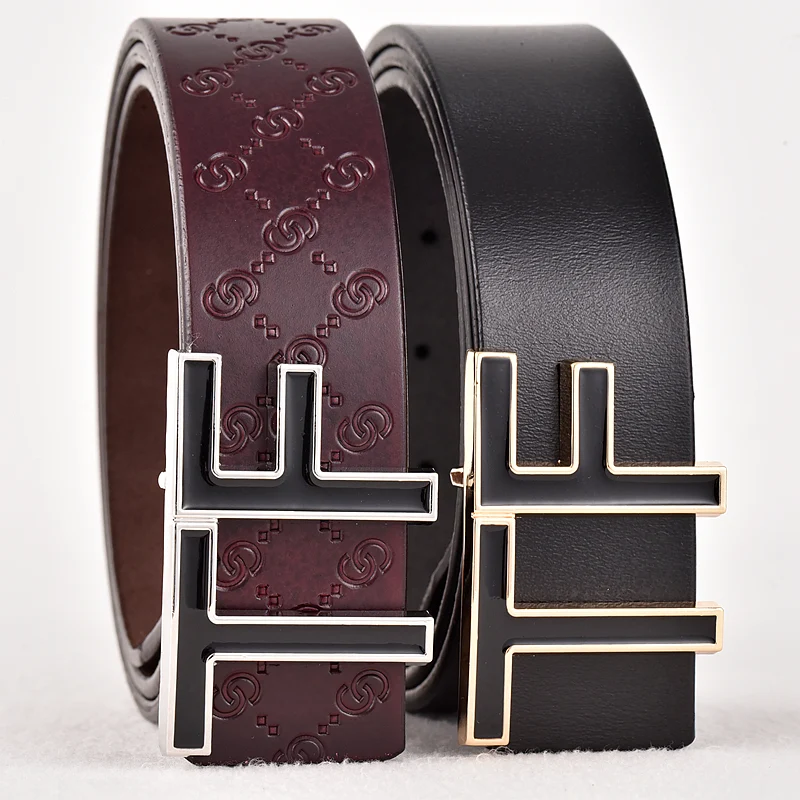 Cinturón hebilla con estampado 3.8 cm · HMA