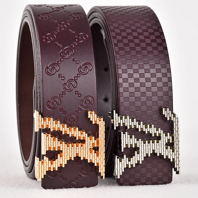 Patterned buckle belt 3.8 cm · HMA