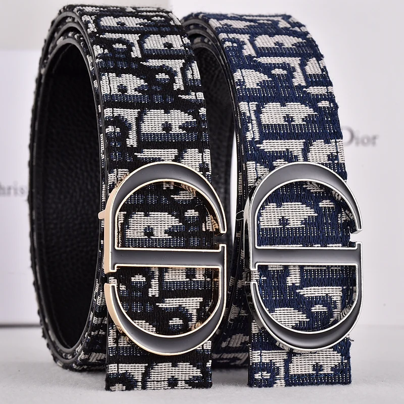 Patterned buckle belt 3.8 cm · HMA