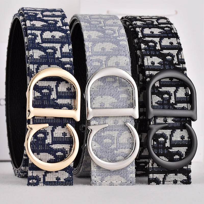 Patterned buckle belt 3.8 cm · HMA
