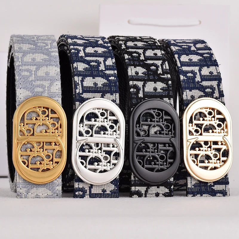 Patterned buckle belt 3.8 cm · HMA