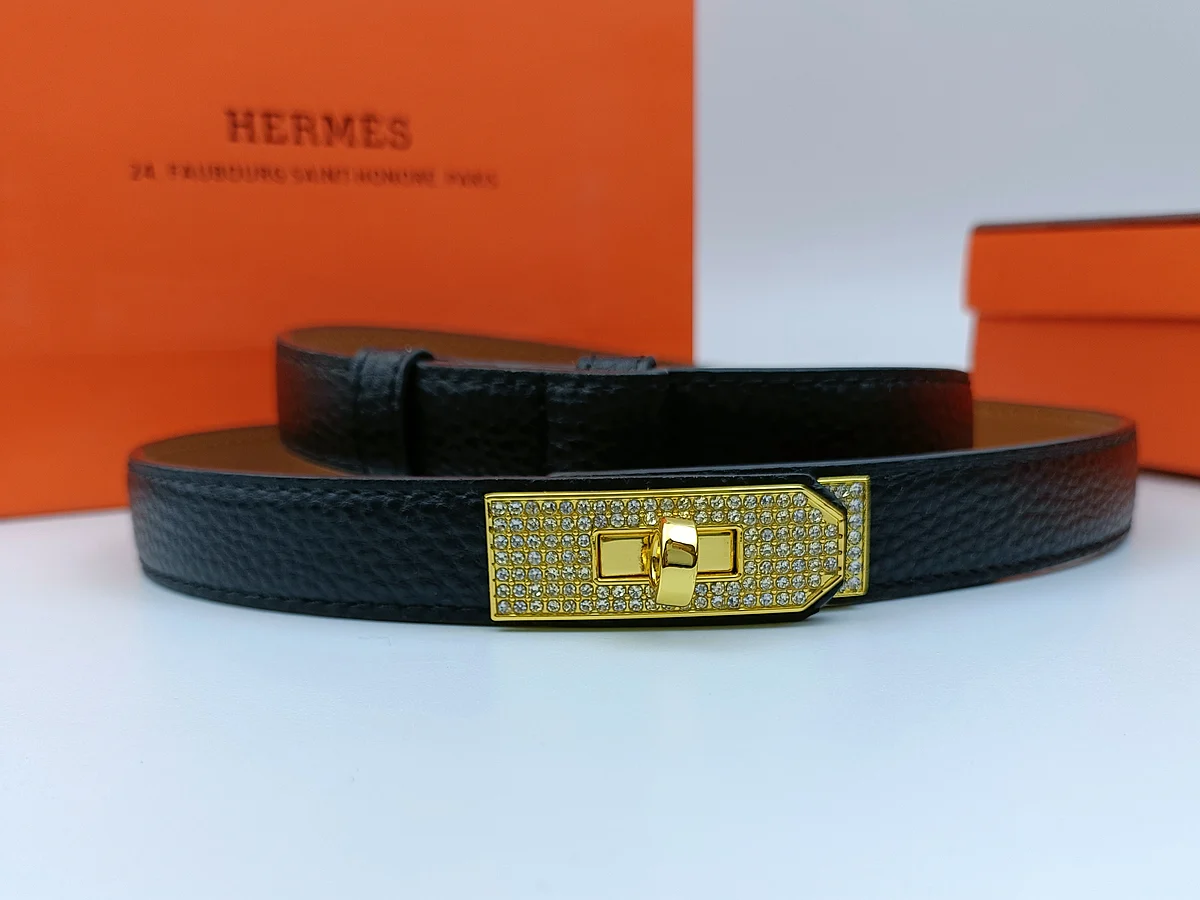 Cinturón hebilla de placa estrecha 2 cm · HMA