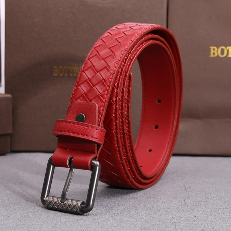 Woven pin-buckle belt · Brand unconfirmed · CKS