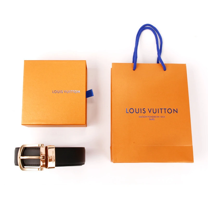 Cinturón Louis Vuitton con hebilla redondeada de pasador · CKS