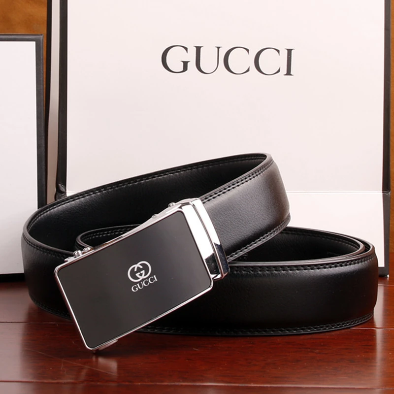 Gucci logo-plaque belt · CKS