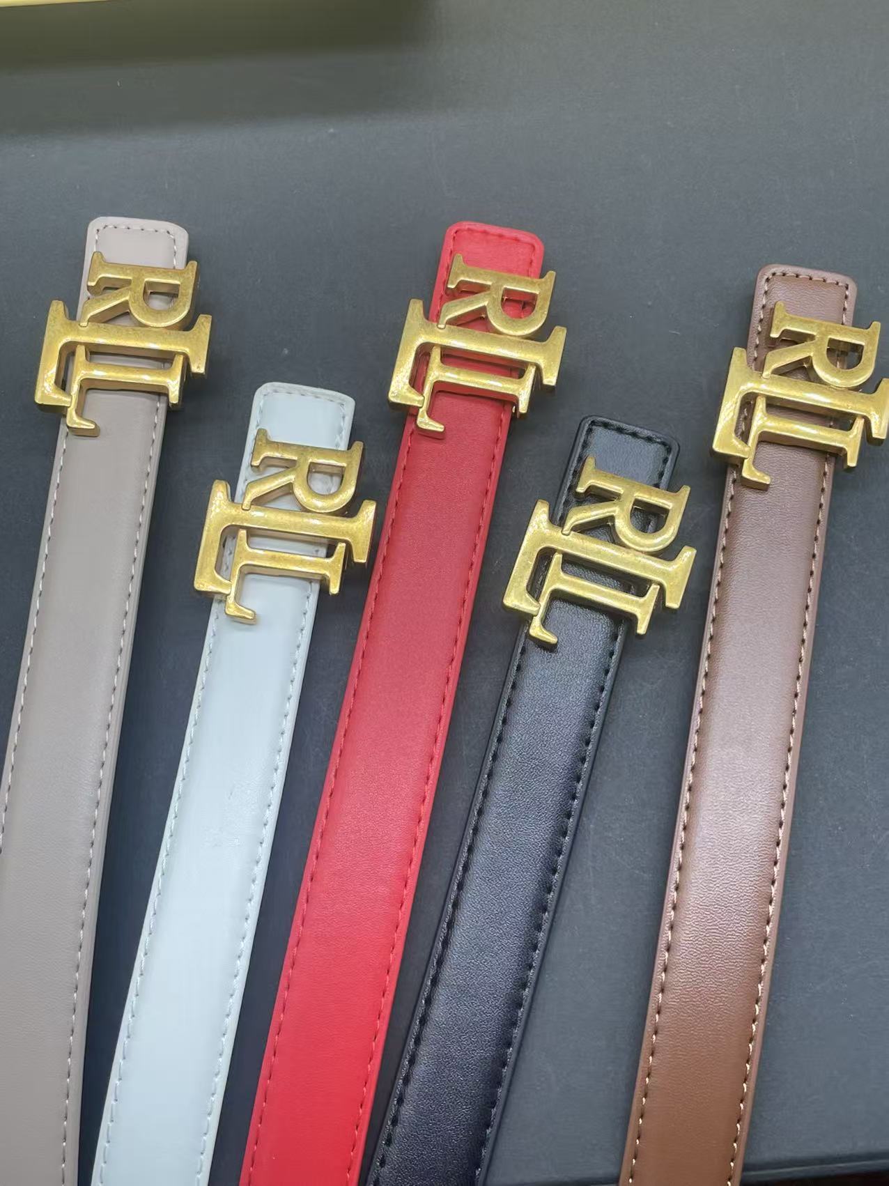 RLL letter-buckle belt · QW6