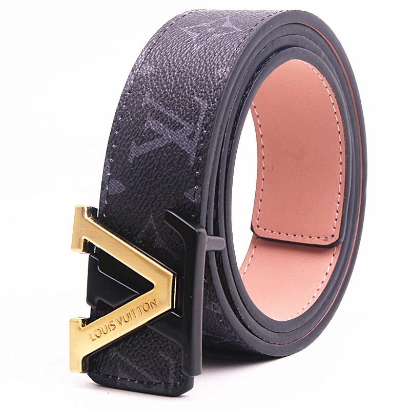 Louis Vuitton layered LV buckle belt · CKS