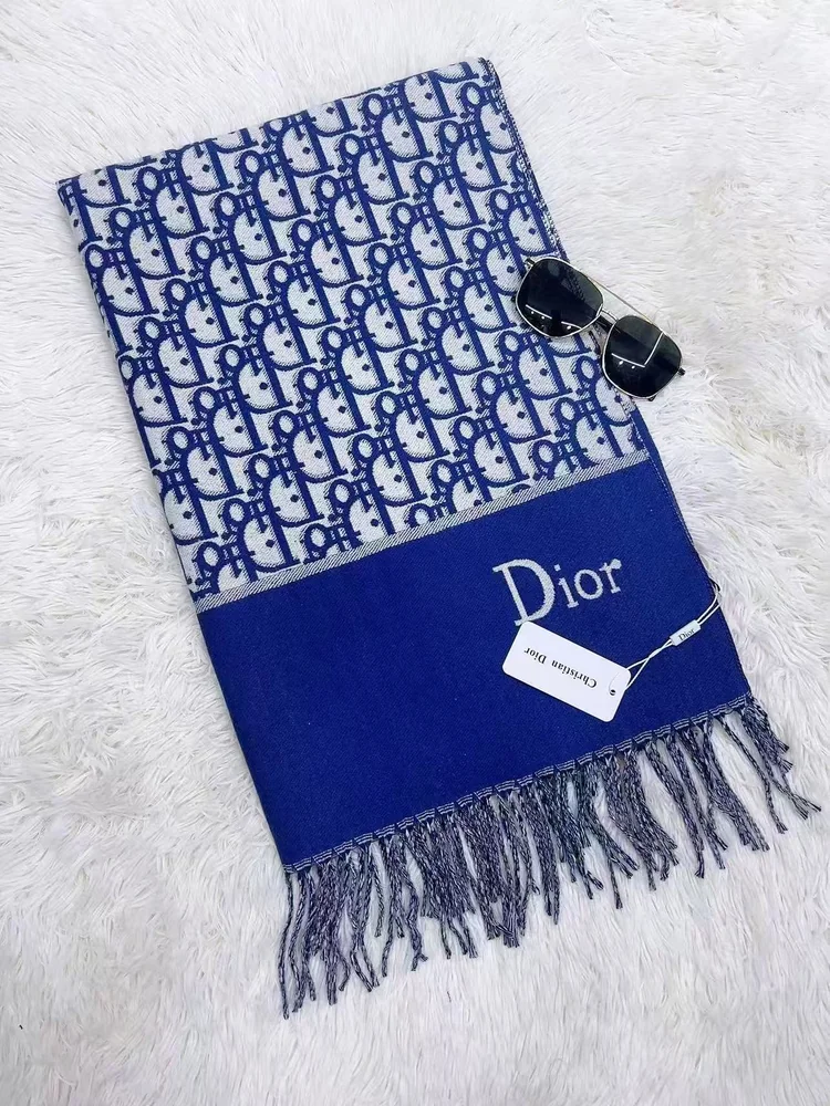 Dior bufanda con motivo Oblique · QW8