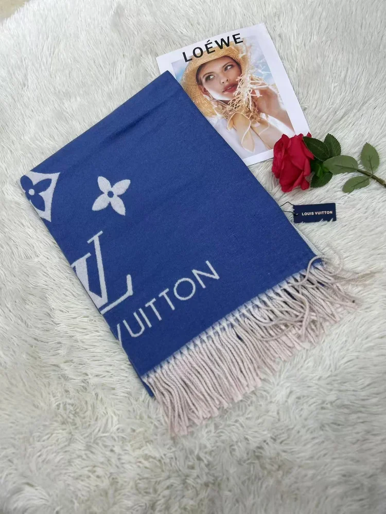 Louis Vuitton bufanda con monograma floral grande · 29 · QW8